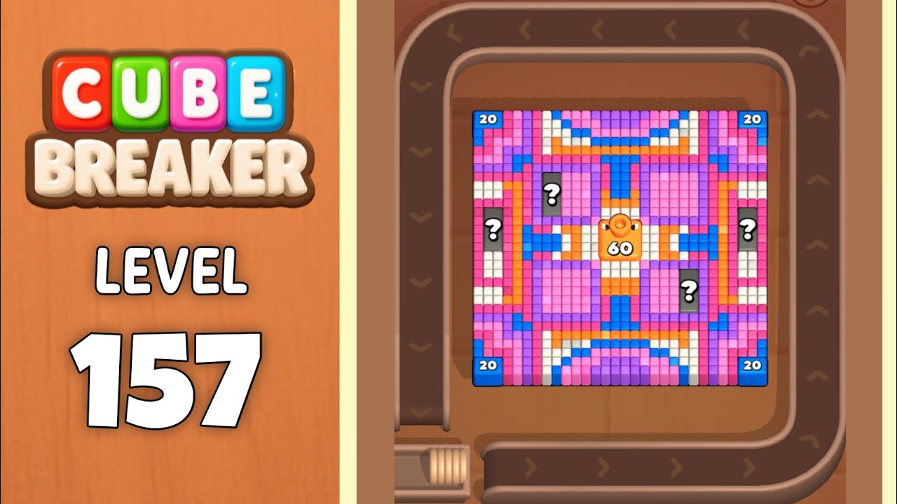 Color Cube Breaker level 157 solution