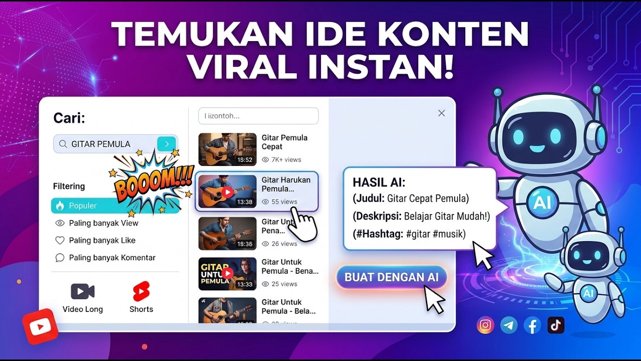 Cara Menemukan Ide Konten Viral di Youtube