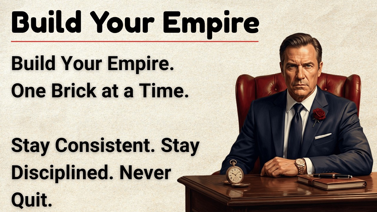 Build Your Empire Brick by Brick | Discipline, Patience & The Long Game | Motivational Video