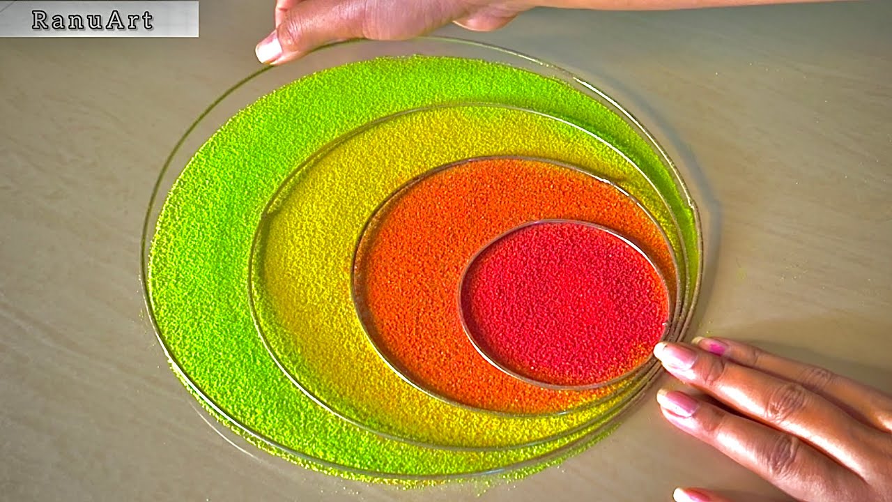 Ganpati Rangoli Design 2026 🌸 Easy & Trending Ganesh Chaturthi Rangoli ✨Ranu Art