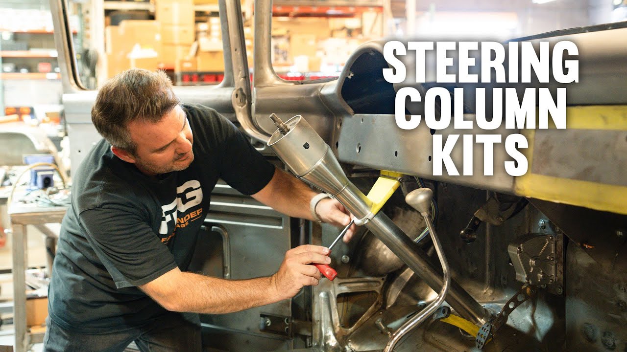 Bare Metal 1956 F100 & 1956 Panel Truck Update Video + New Steering Column Kits!