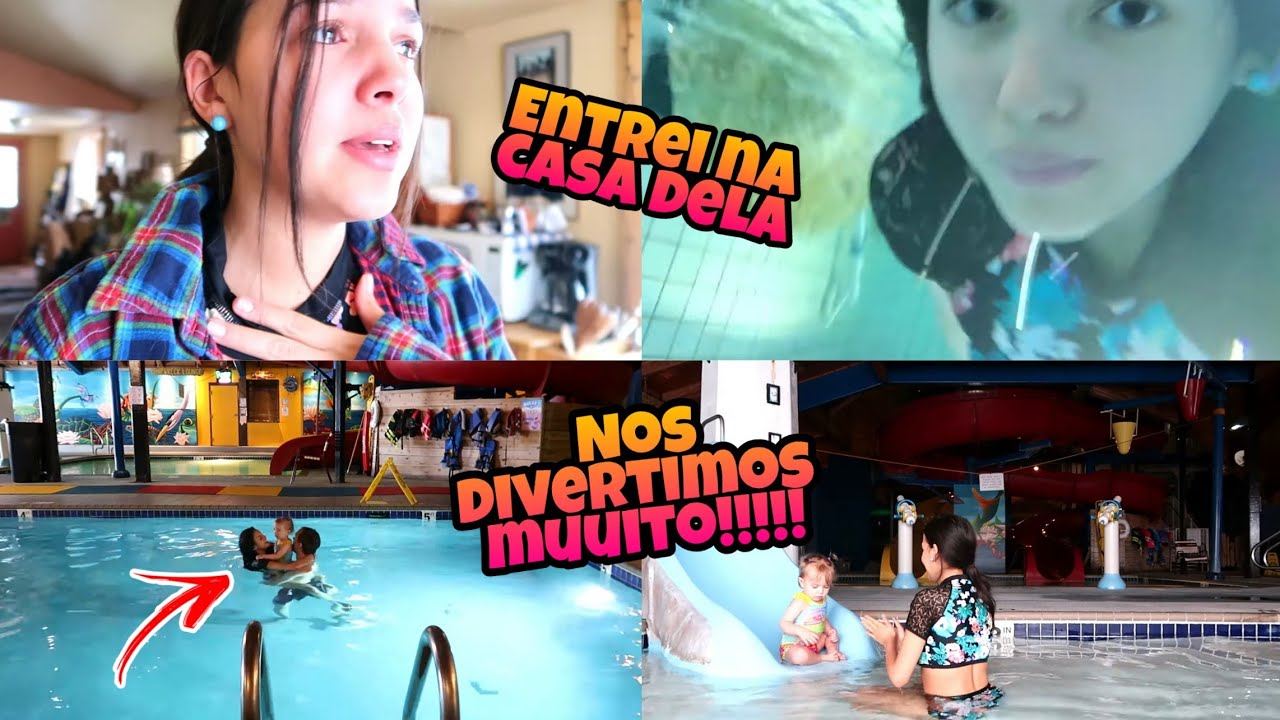 FOMOS NADAR NO CLUBE -ELA TEVE MUITO MEDO - ENTREI NA CASA DA NORMA E CHOREI MUITO 😢-DIA EM FAMÍLIA