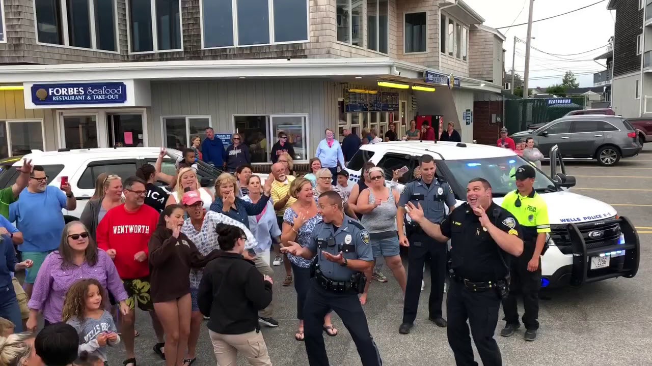 Wells Maine Police Department Lip Sync Challenge