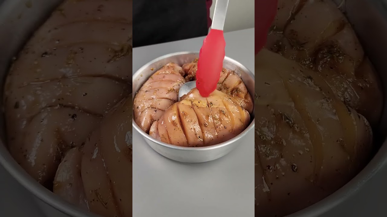 ¡Así es como preparo pechuga de pollo y a mi familia le encanta!