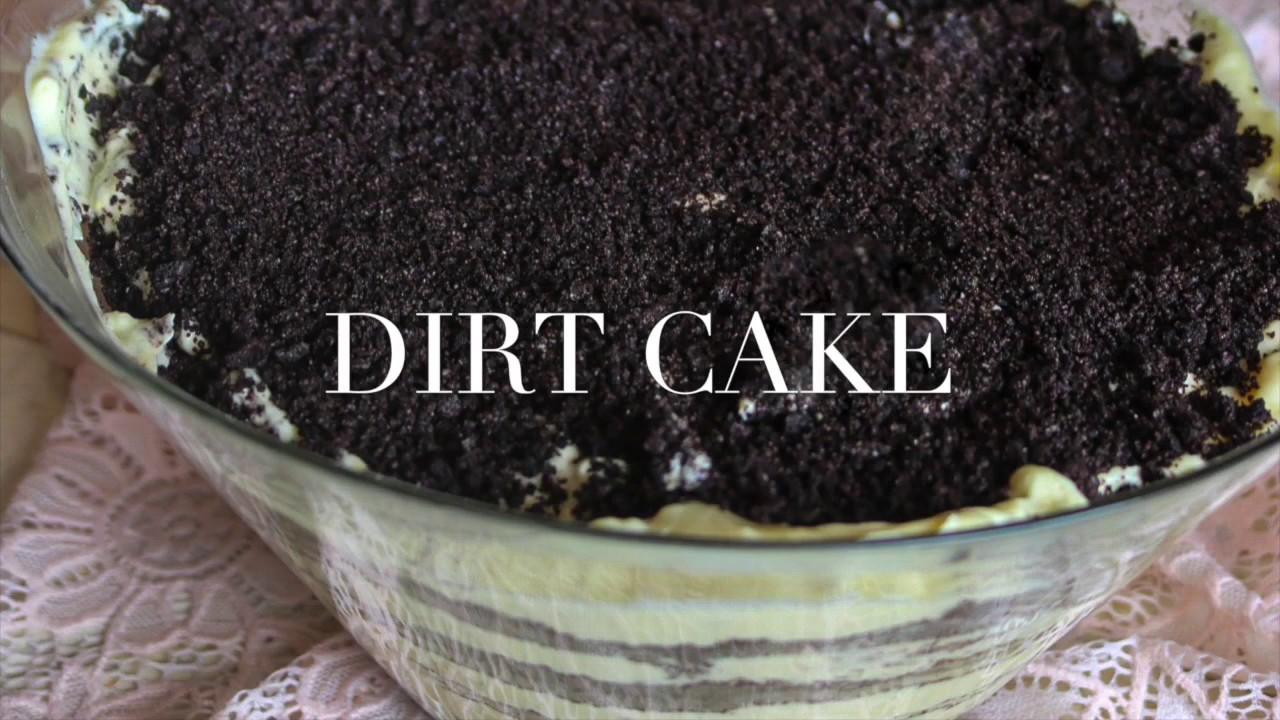 Easy Recipes: Dirt Cake (Oreos, Cool Whip, Cream Cheese, Vanilla Pudding + more)