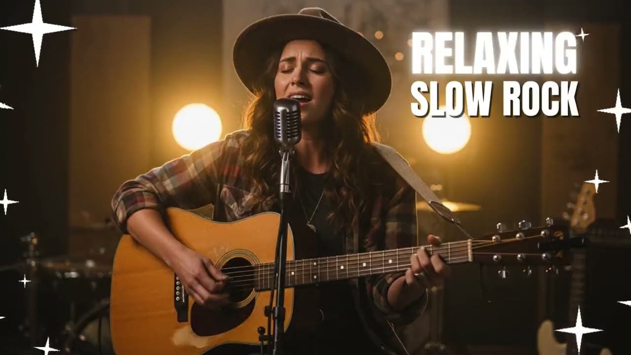 Best Relaxing & Healing Slow Rock Songs | Deep Emotional Rock Ballads