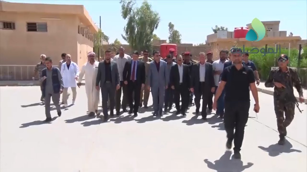 محافظ نينوى يزور البعاج للنهوض بالواقع الخدمي والصحي والتربوي و بحث سبل اعادة النازحين للقضاء