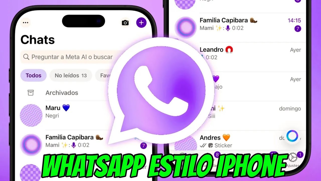 NUEVO! WhatsApp ESTILO IPHONE en Android 2026