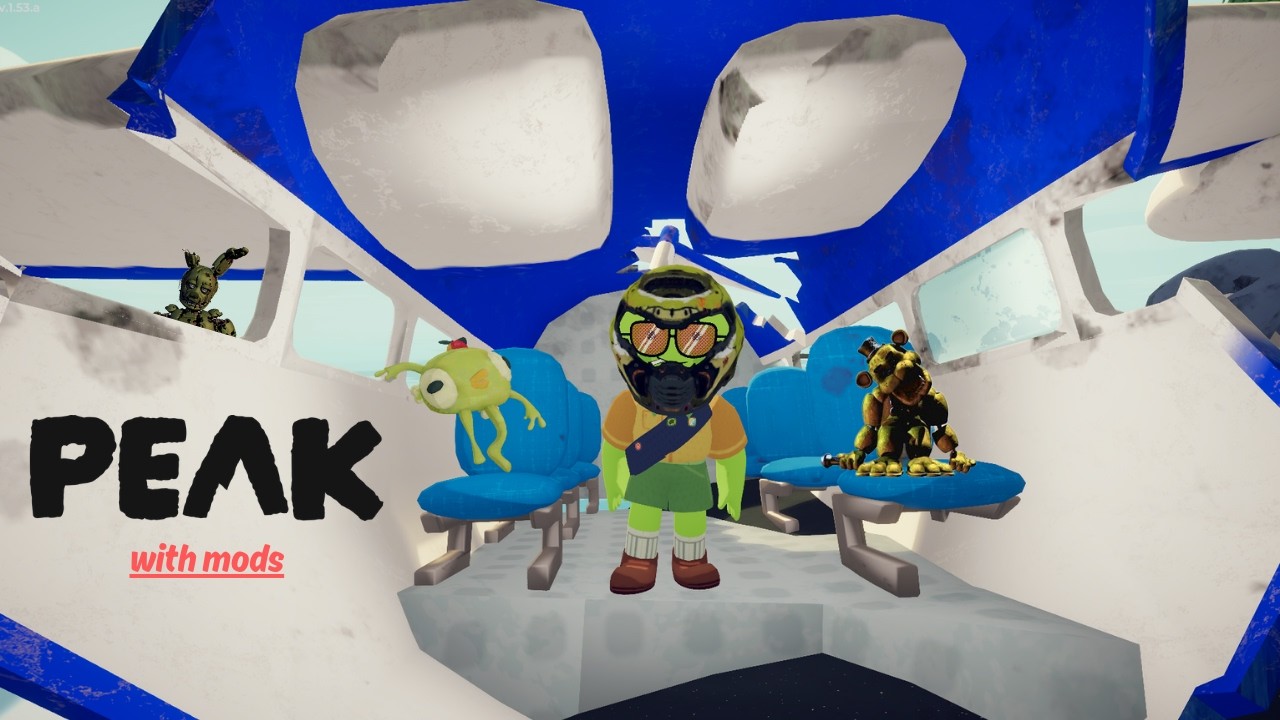 FIVE NIGHTS AT... PEAK? | PEAK gameplay w/ mods