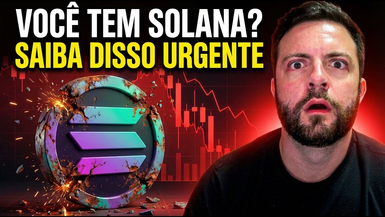 SOLANA EM QUEDA LIVRE | O que n&atilde;o est&atilde;o falando sobre a queda da solana?