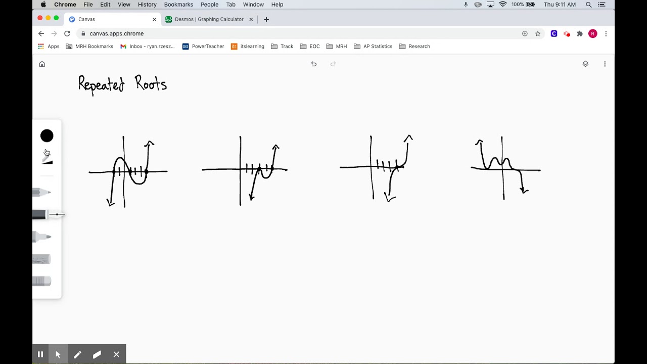 Repeated Roots in Polynomials