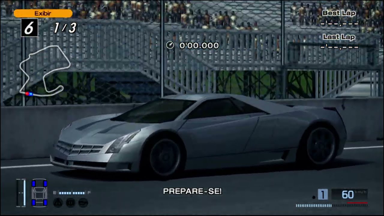 Tava muito frio nesse dia em Laguna =D  GranTurismo4 Spec II - PS2