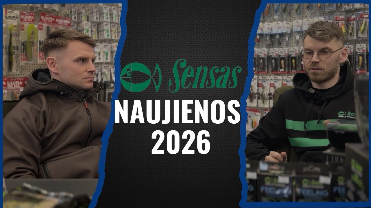 SENSAS NAUJIENOS 2026 💣 Salmo Lietuva