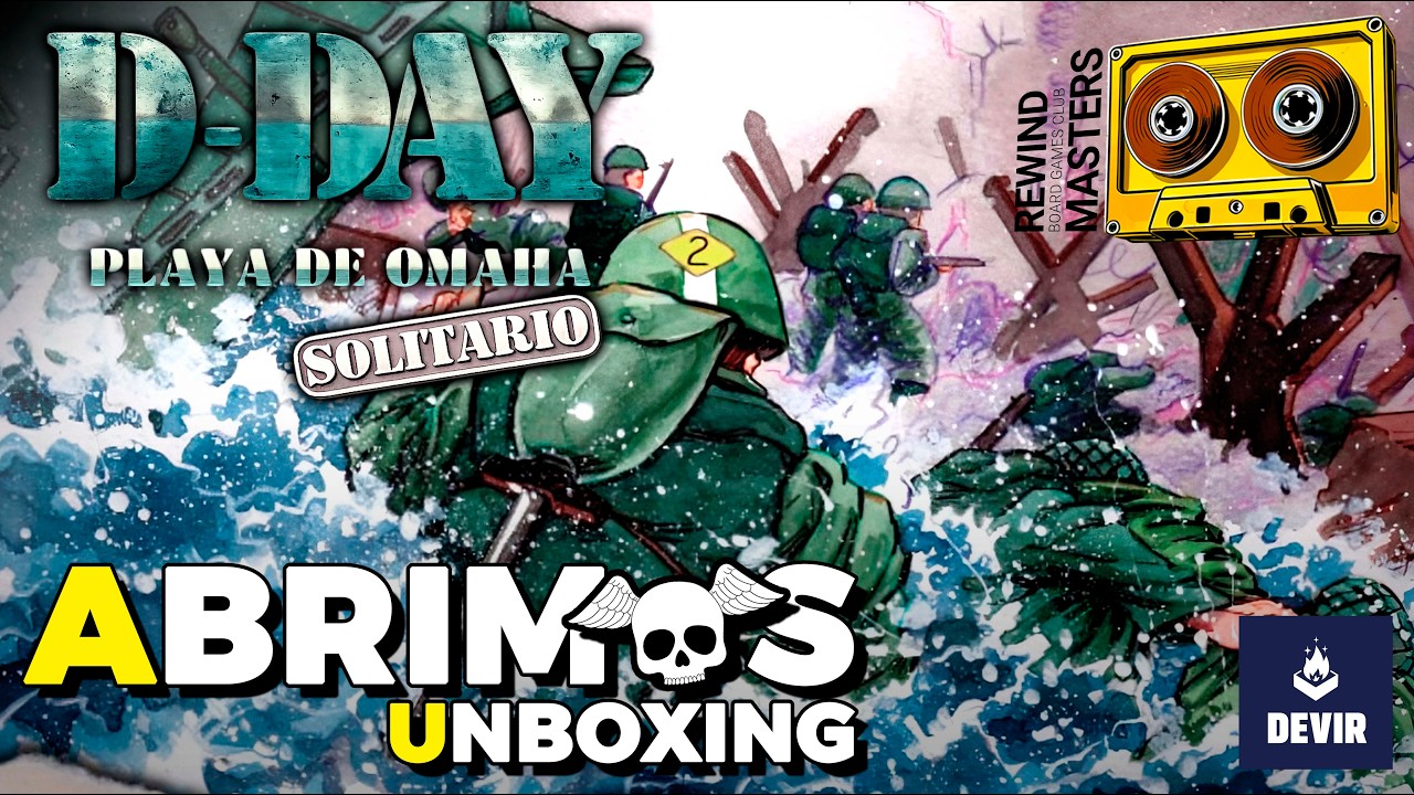 🪖 Abrimos D-DAY PLAYA DE OMAHA (Devir) — ¡Activa el modo Salvar al Soldado Ryan! | Rewind Masters