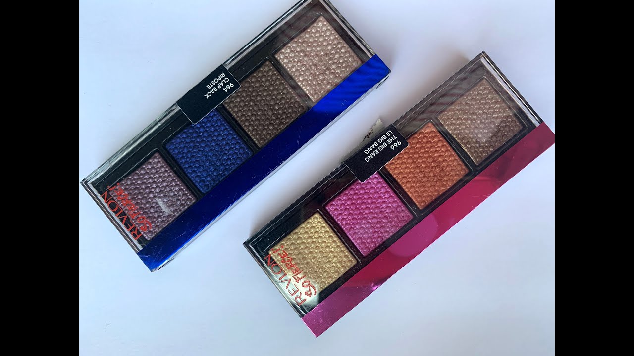 Revlon So Fierce Prismatic Eyeshadow Palettes | Review and Swatches