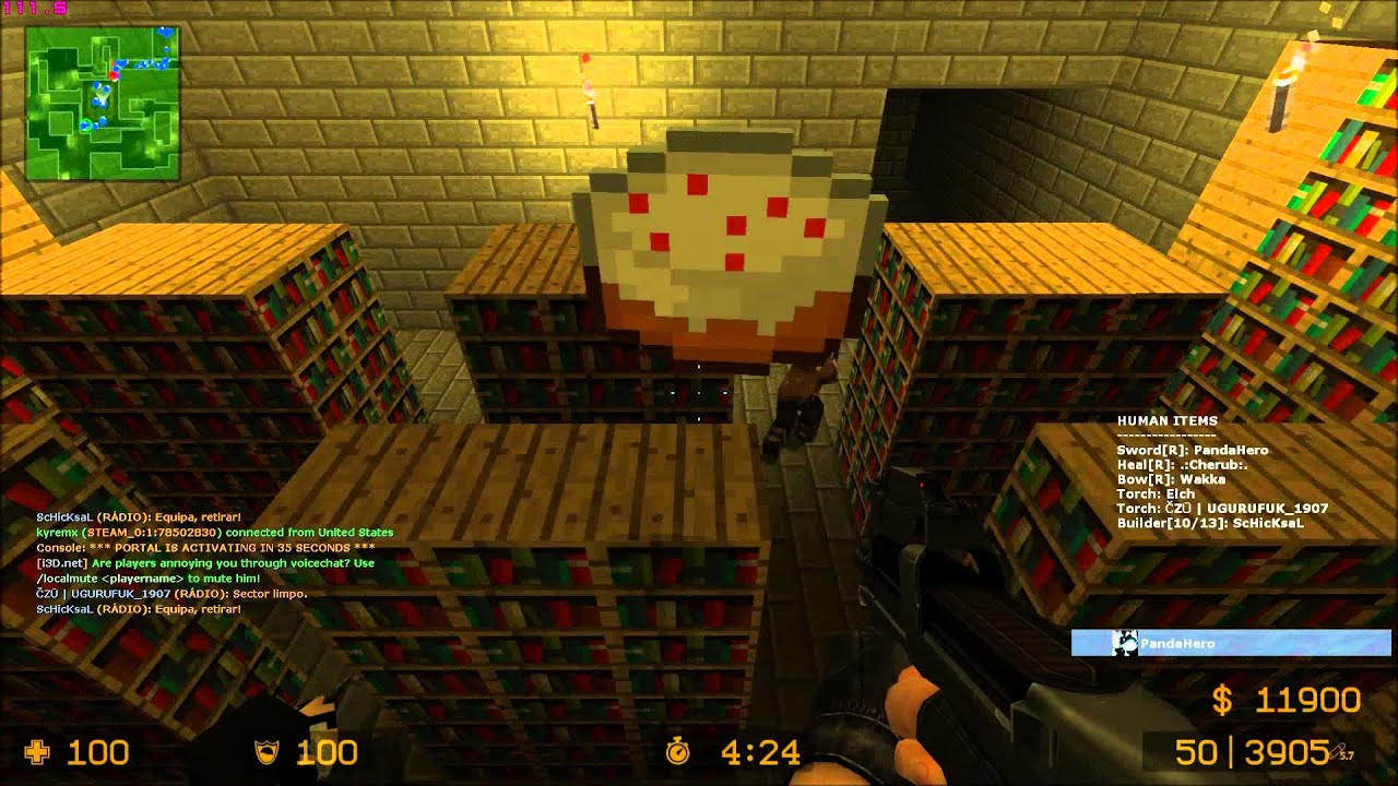 CSS - Zombie Escape - Minecraft Adventures - Final Stage