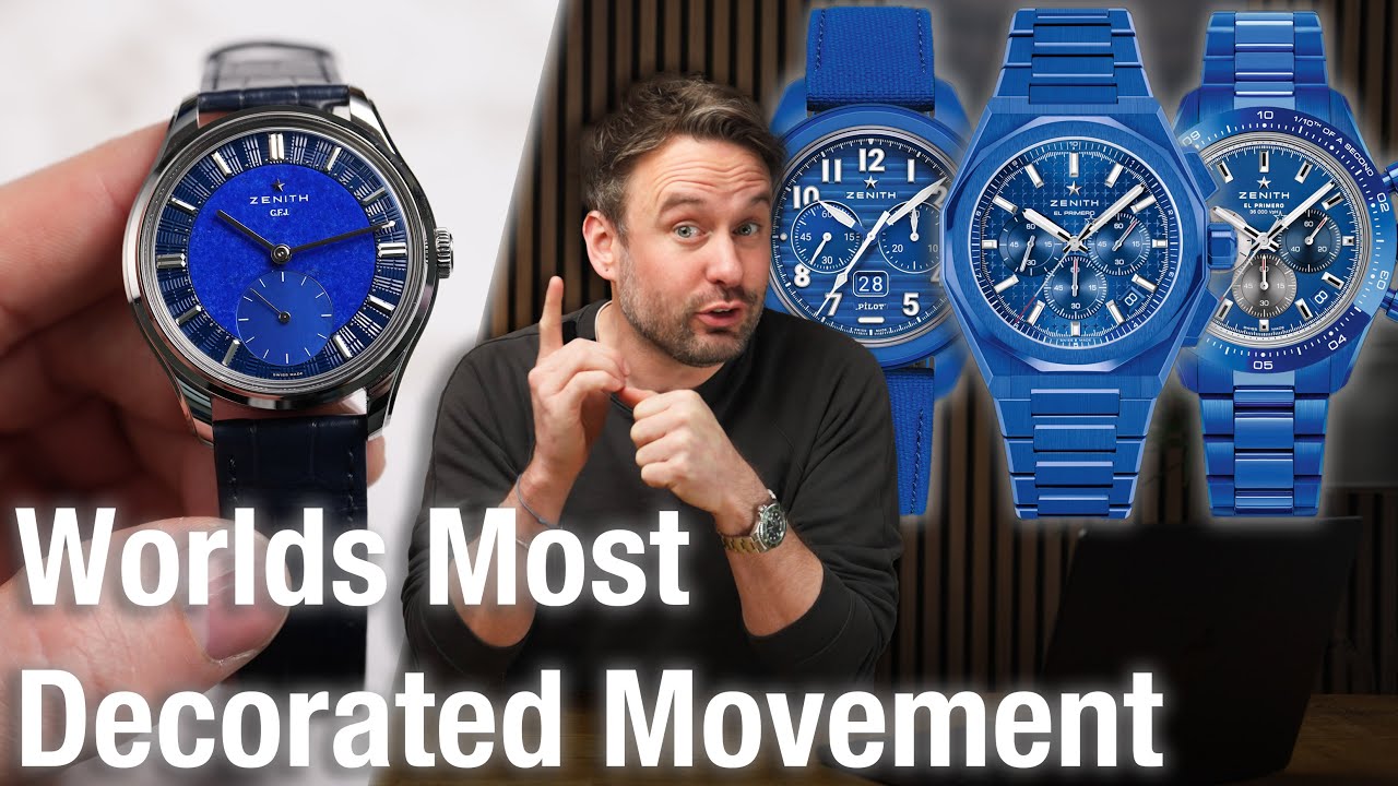 NEW Zenith - The world's MOST decorated watch!