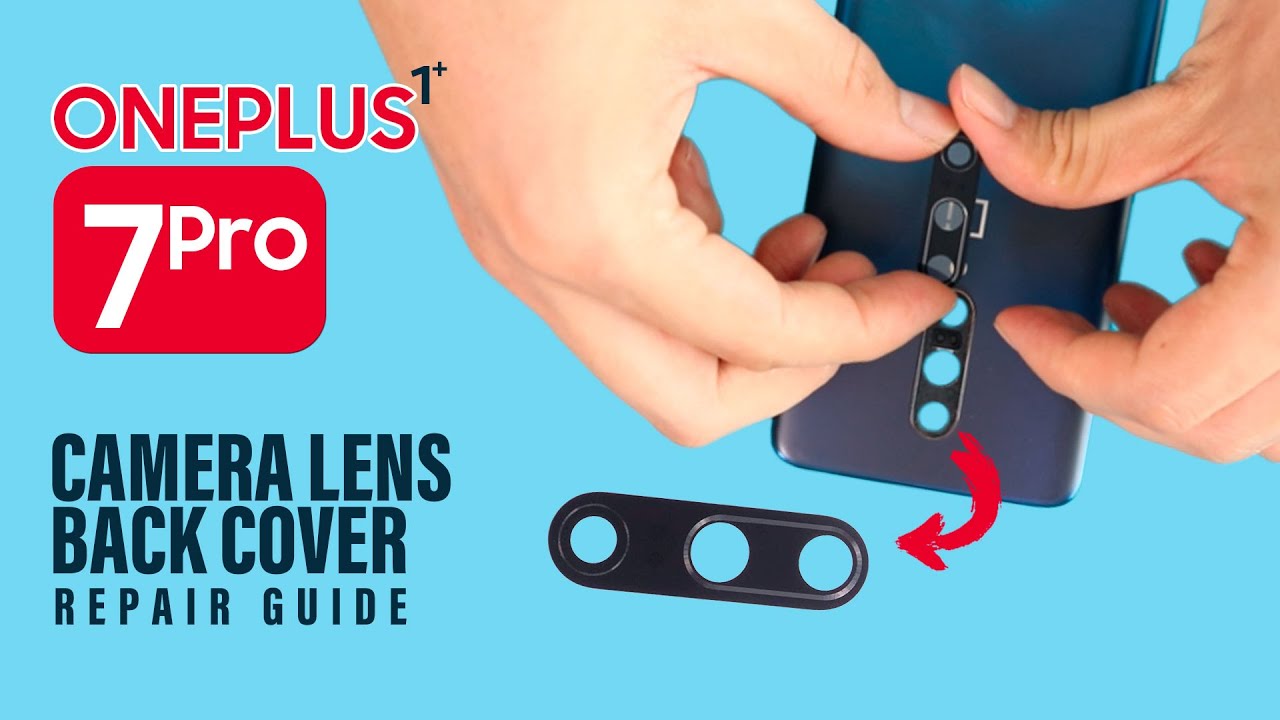 Oneplus 7 Pro Camera lens Glass & Back Cover Replacement | Oneplus 7T Pro