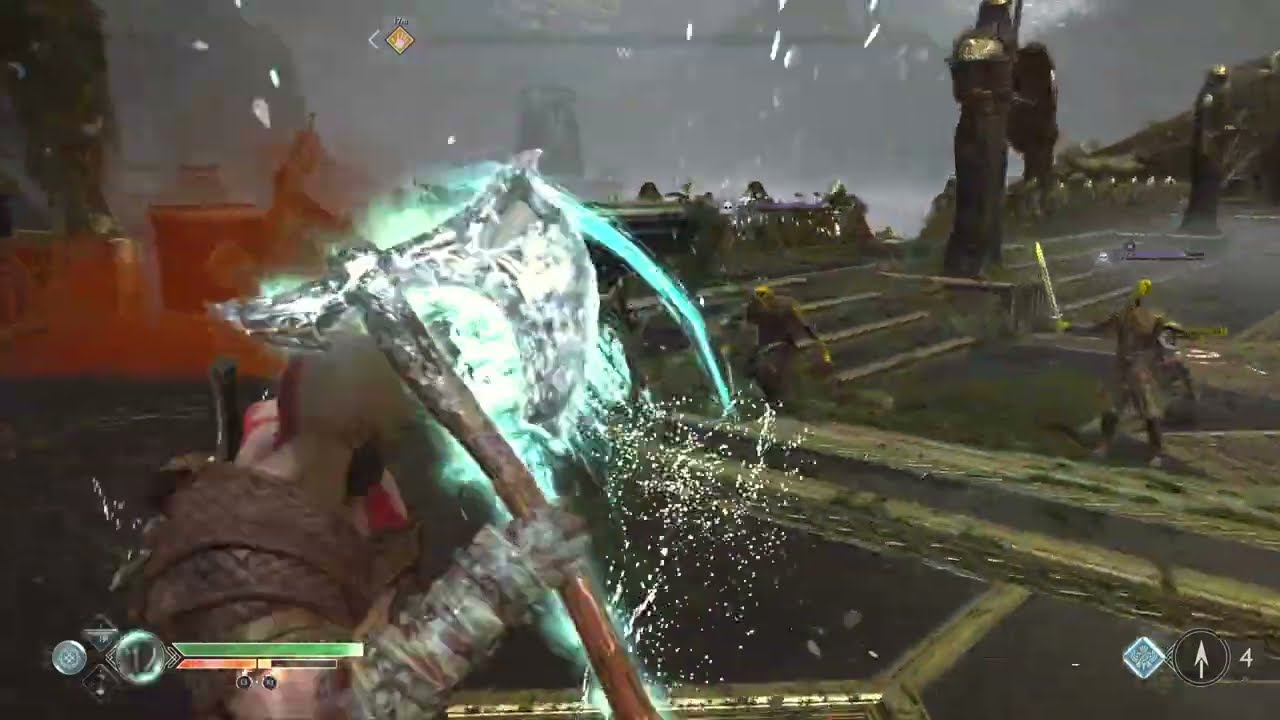 God of War- Mowing through some Reavers - Level 1 GMGOW+ | PS5