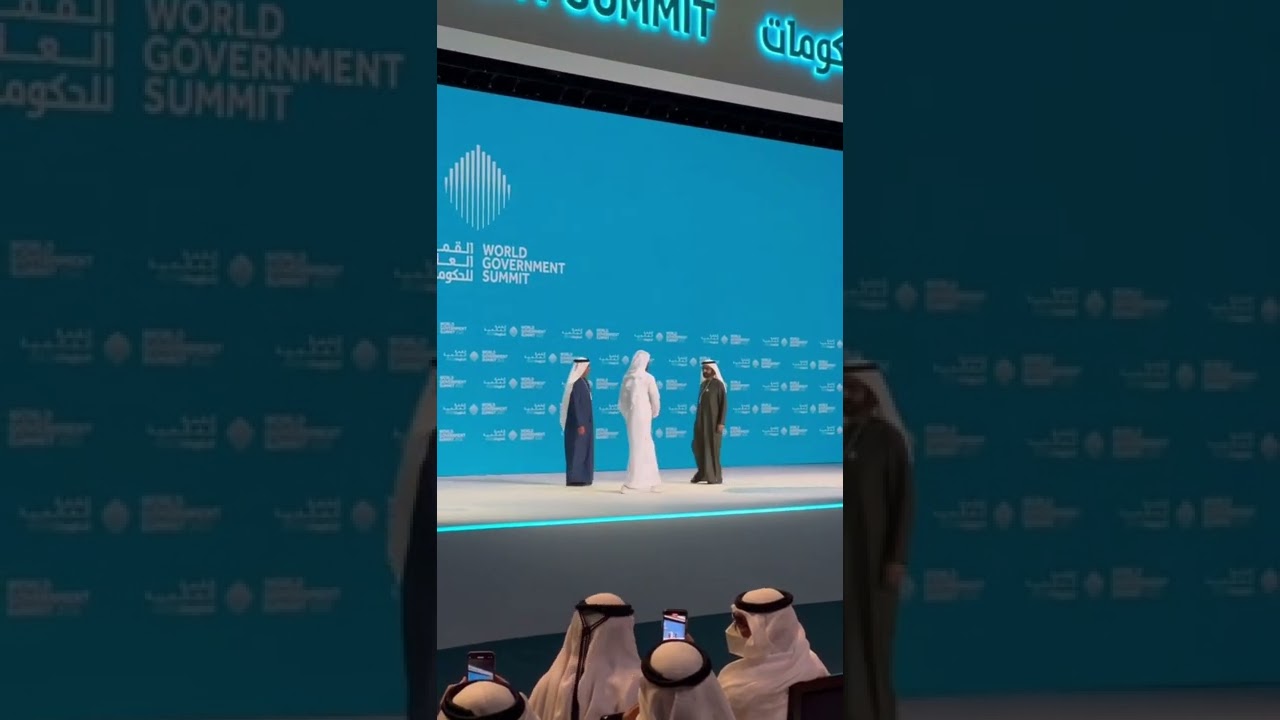 Sheikh Mohammed at World Government summit 2022