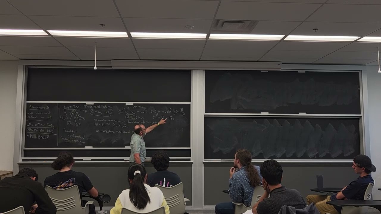 Quantum Optics L13: Dark States, Coherent Population Trapping