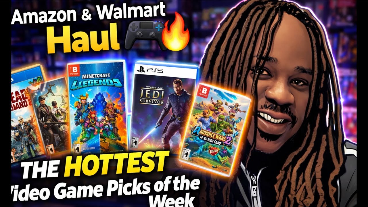 Amazon & Walmart Haul 🎮🔥 The HOTTEST Video Game Picks of the Week
