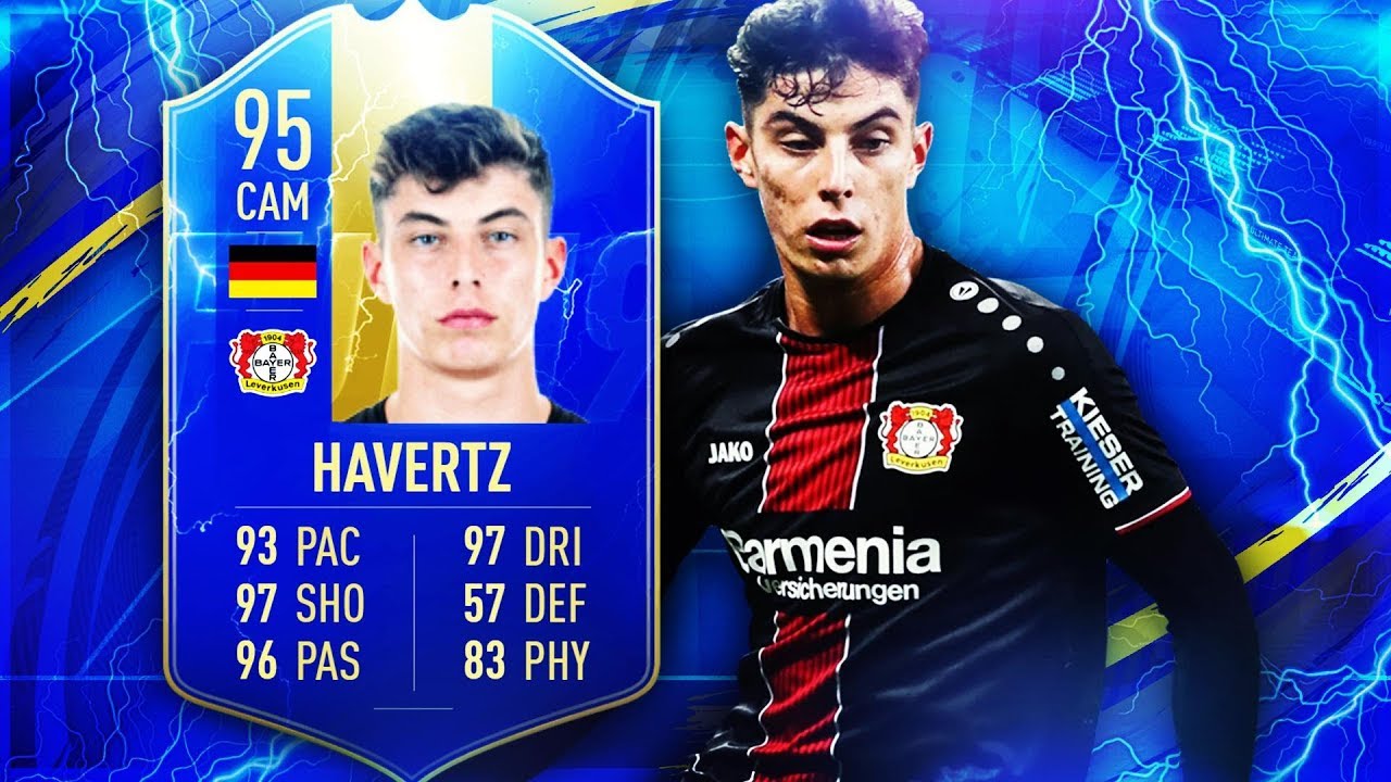 TOTS HAVERTZ 95! THIS CARD IS CRAZY! FIFA 19 ULTIMATE TEAM