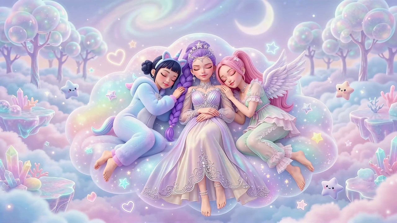 99% of YOU will Fall Asleep Fast 💫 Sleep Music & Soothing Relaxation with Rumi, Mira & Zoey