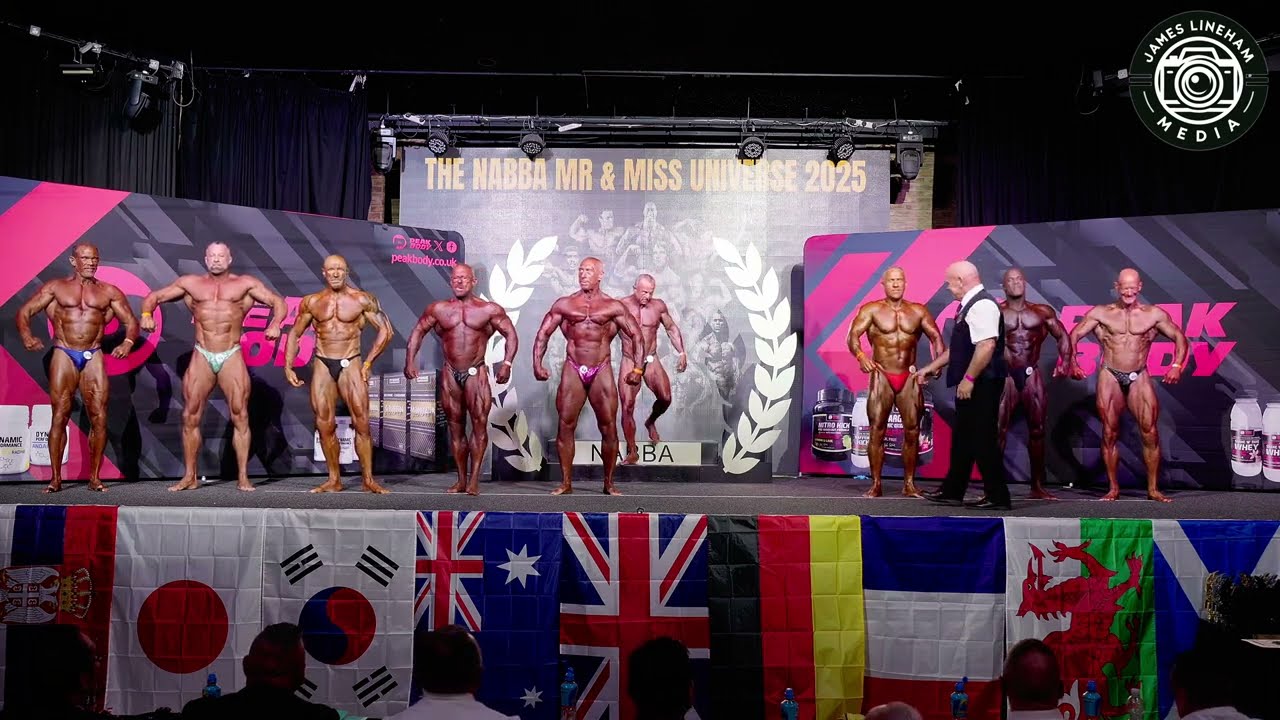 Over 55’s Masters Bodybuilding Comparisons | NABBA Universe 2025 – Timeless & True Muscle Mastery!