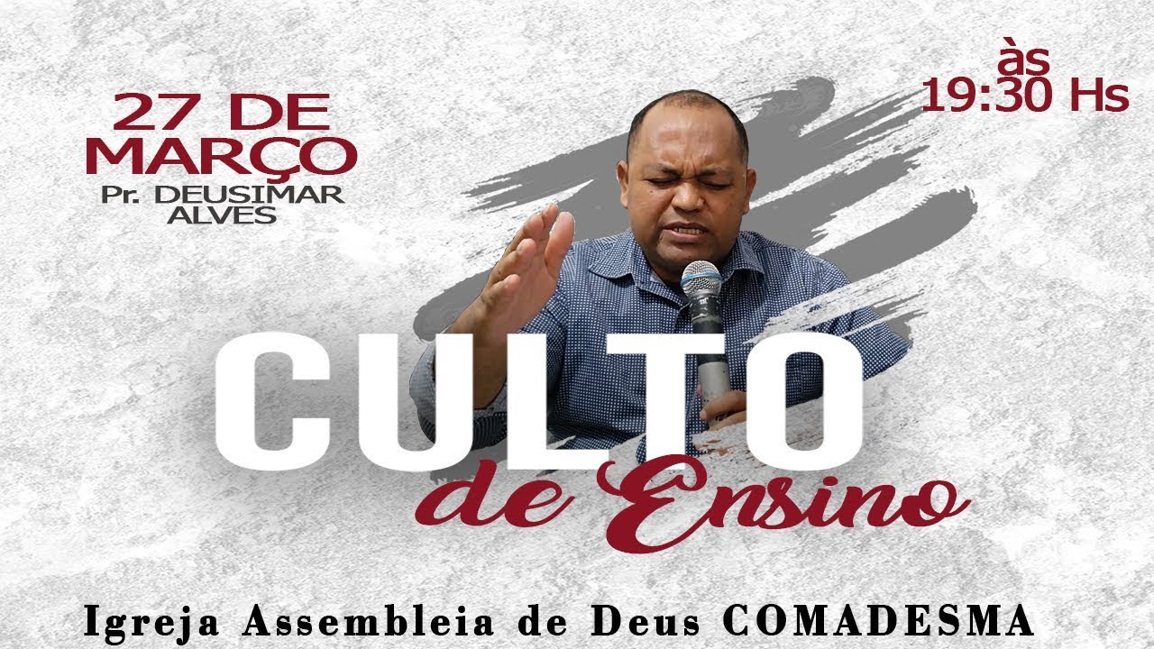 CULTO COM PR.DEUSIMAR ALVES | IEADEP COMADESMA PEQUIÁ