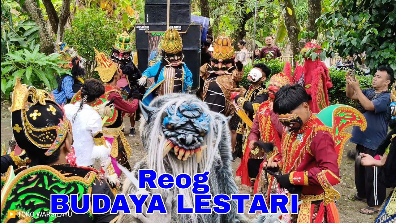NGOBROG SORE BARENG REOG BUDAYA LESTARI DI DESA TELUKAGUNG BLOK BOJONG