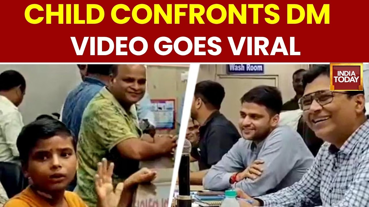 Viral Video: 13-Year-Old Demands Justice, Confronts District Magistrate | Lakhimpur Kheri | UP