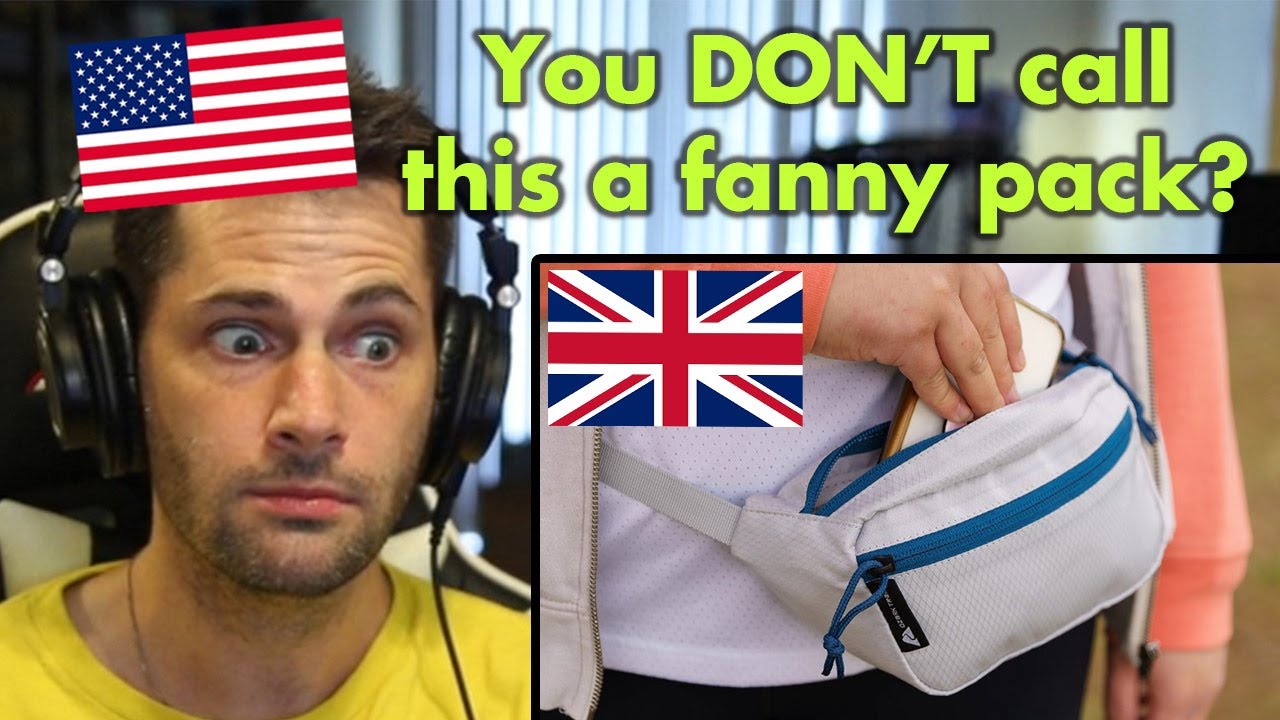 American Reacts to Words that are RUDE in Britain (but not in the USA)