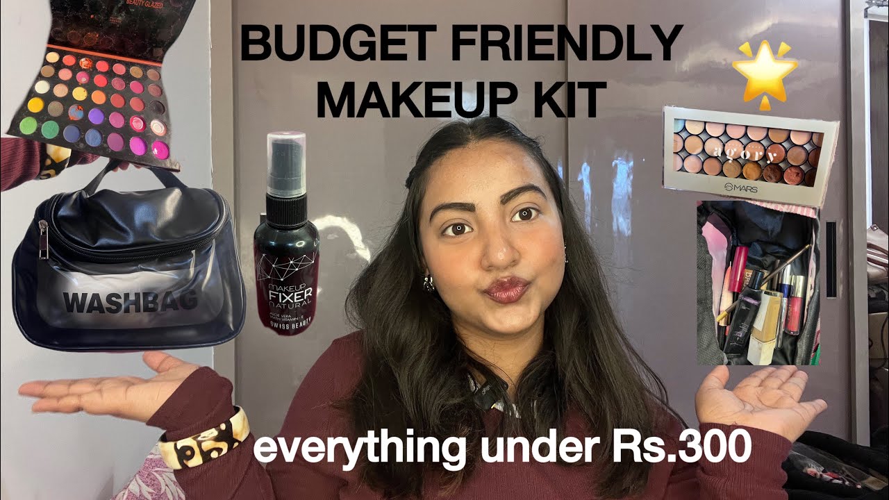 BUDGET FRIENDLY MAKEUP KIT that actually works | Affordable & Beginner Approved