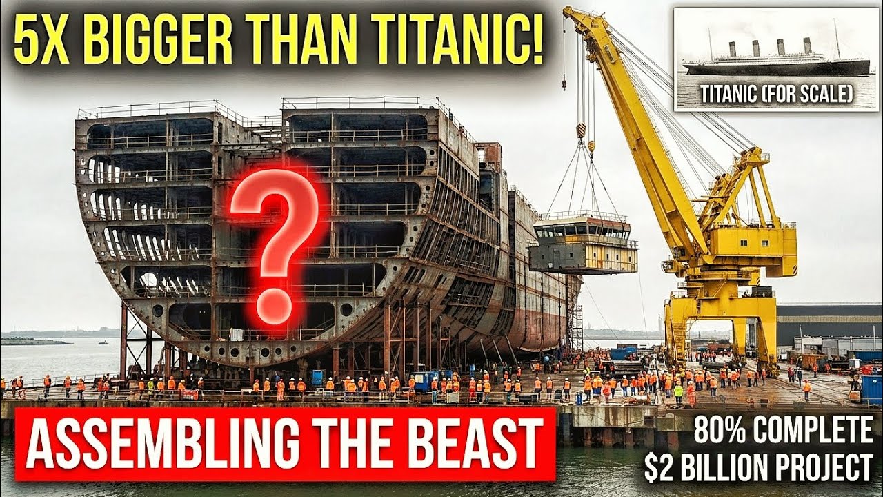 Inside the $2 Billion Monster: Building the Icon of the Seas (5X Bigger Than Titanic!