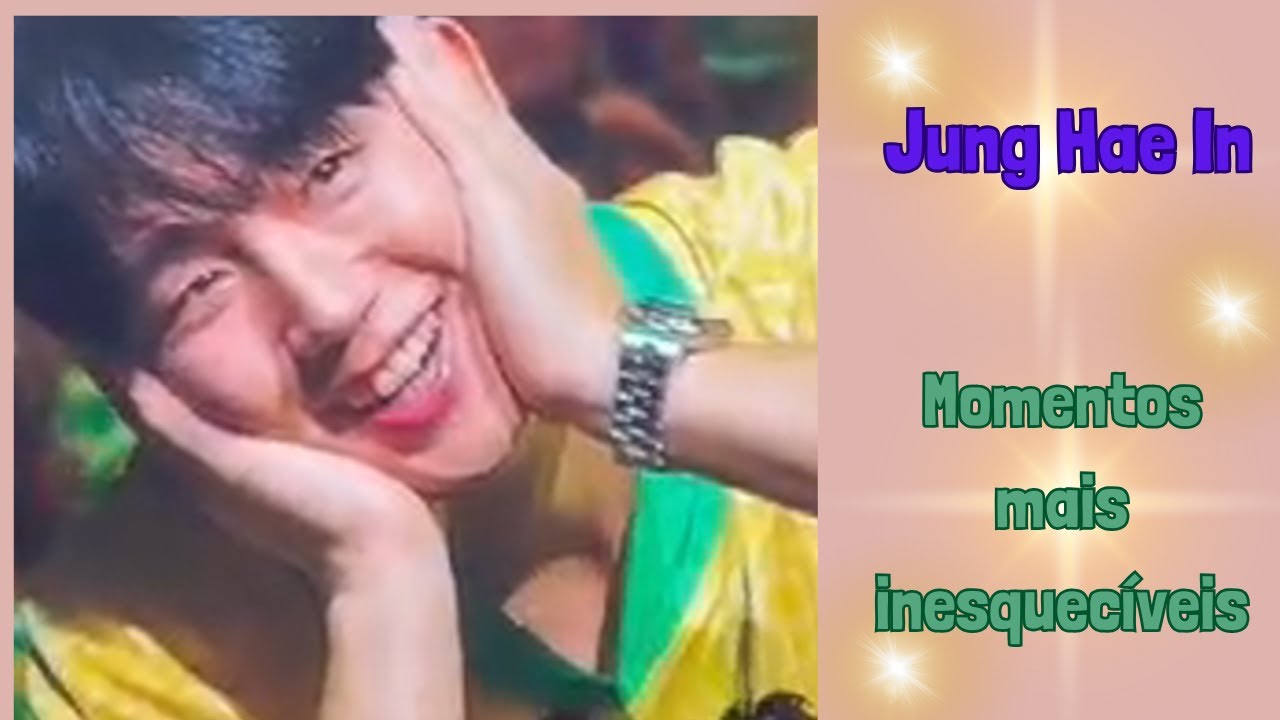 Momentos mais inesquecíveis de Jung Hae In no Brasil