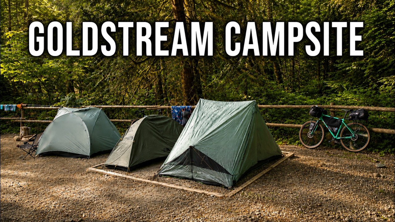 Bikepacking Goldstream Provincial Park