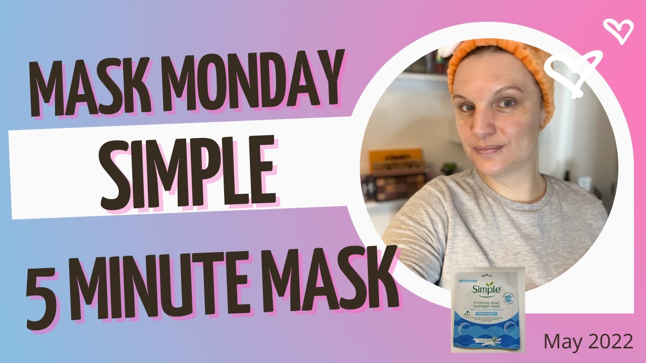 MASK MONDAY - Simple five minute mask. May 2022