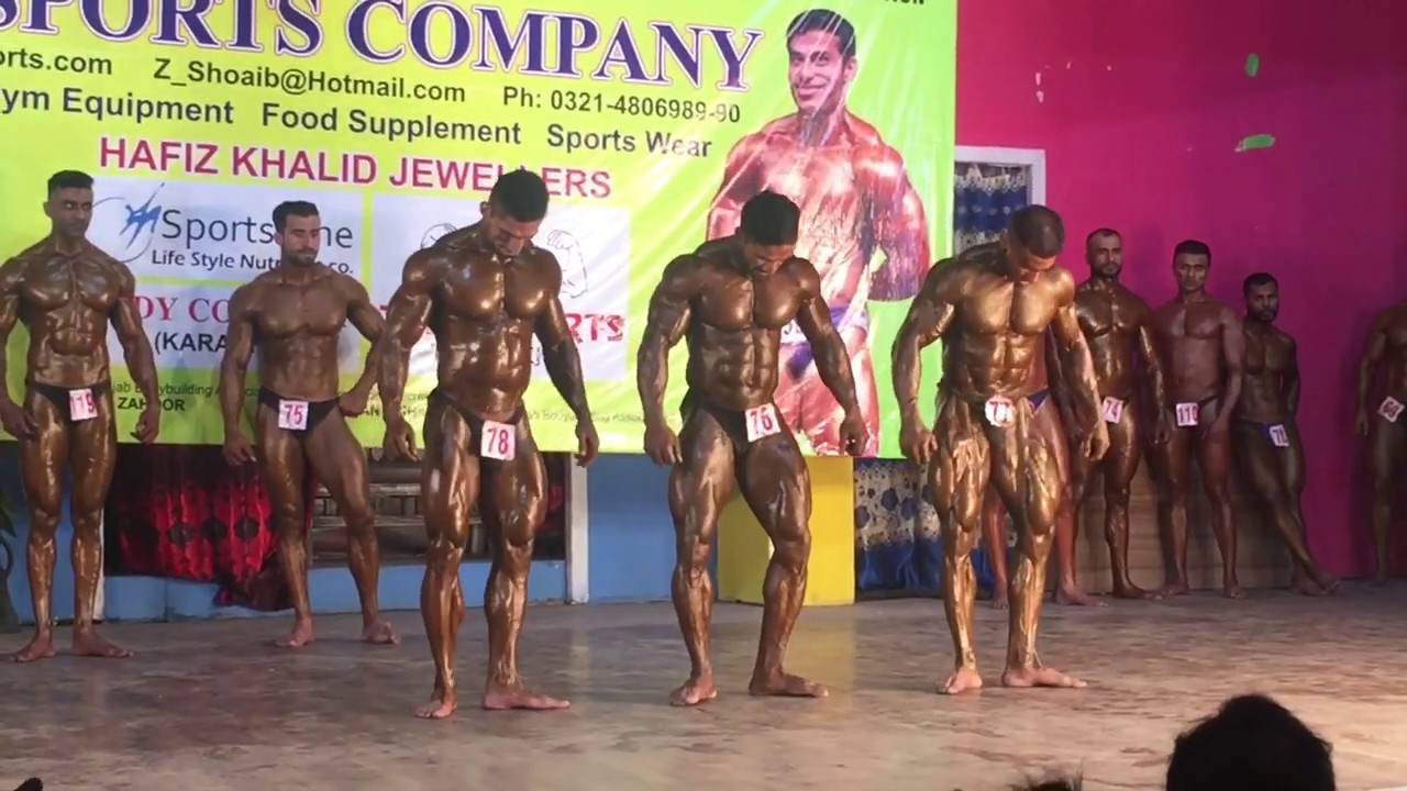 Mr Pakistan 2018 judging 80kg ( Awais Sajjad )