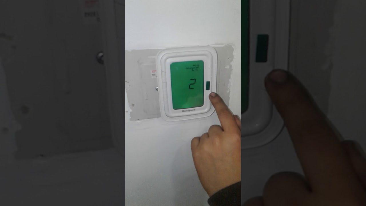 Termostato honeywell como bloquear los teclados