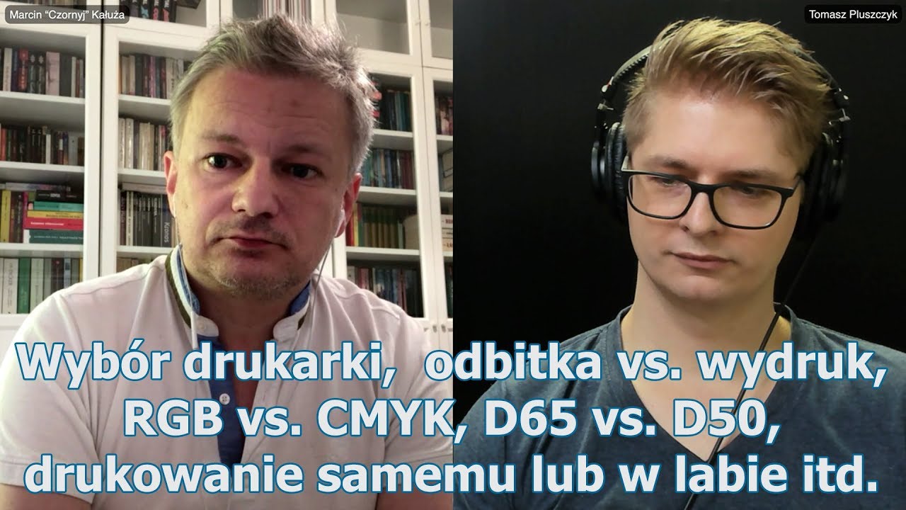 Rozmowa z ekspertem (Marcin Czornyj Kałuża) o druku i sprawach powiązanych (webinar)