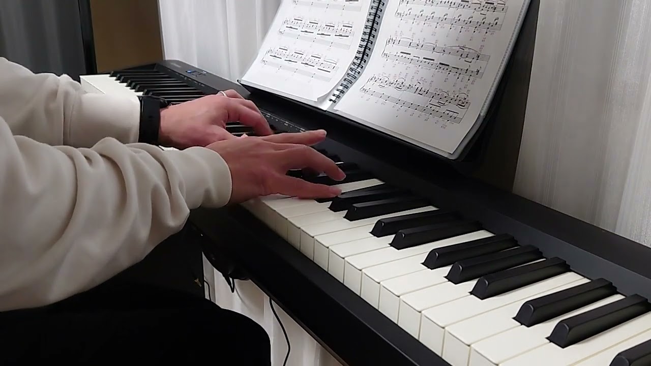 【ピアノ練習】Canon and Gigue in D major 28日目 #サポオト