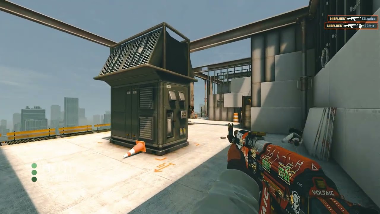 CSGO MIBR HEN1 1v3 CLUTCH AK47 vs EG Black Vertigo