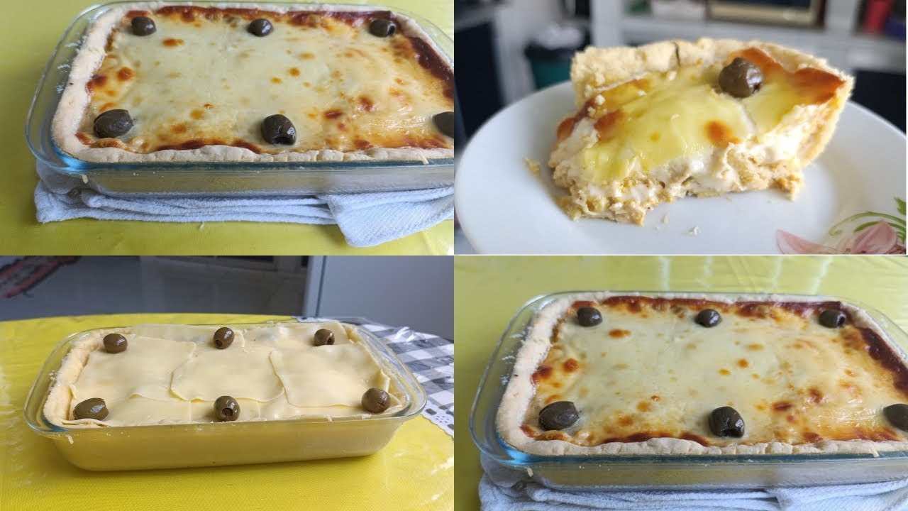 Receita de um delicioso empadão de frango!
