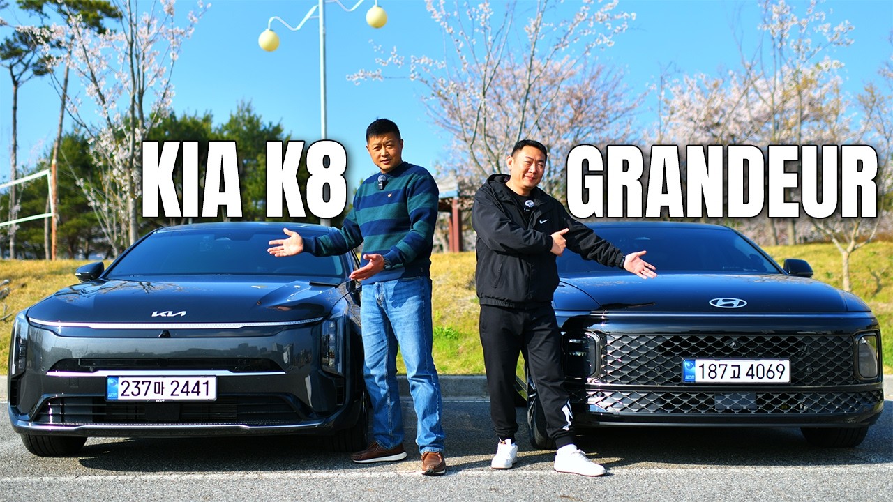 KIA K8 из Кореи: что внутри, как едет, сколько стоит? Сравним Hyundai Grandeur и КИА К8