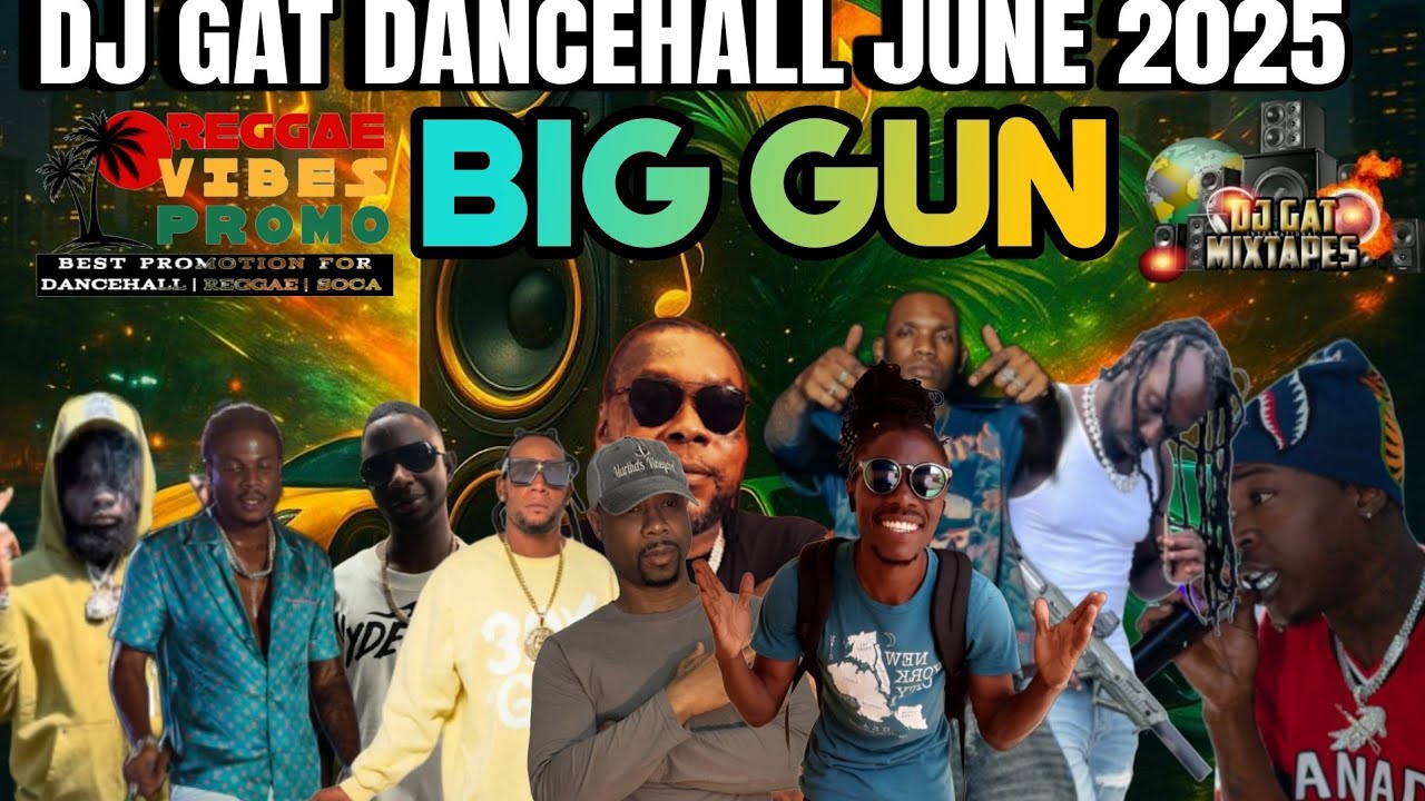  Dancehall Mix June 2025 Raw Mavado Masicka Chronic Law Valiant Vybz Kartel Skippa