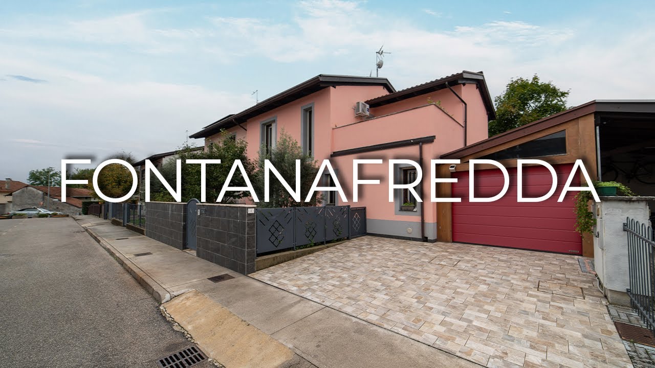 | TOSCANO PN - Villetta a schiera del 2000 in classe A4 con garage e giardino privato