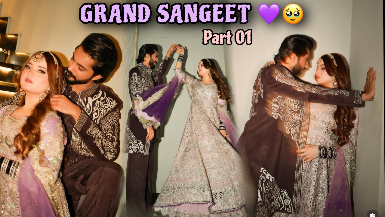 Grand Sangeet 🥹💜 | Part 01 | #rabeecahussainwedding | @RabeecaKhan |
