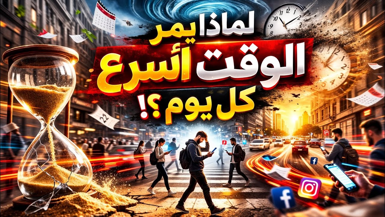 لماذا يمر الوقت أسرع كل يوم؟!”