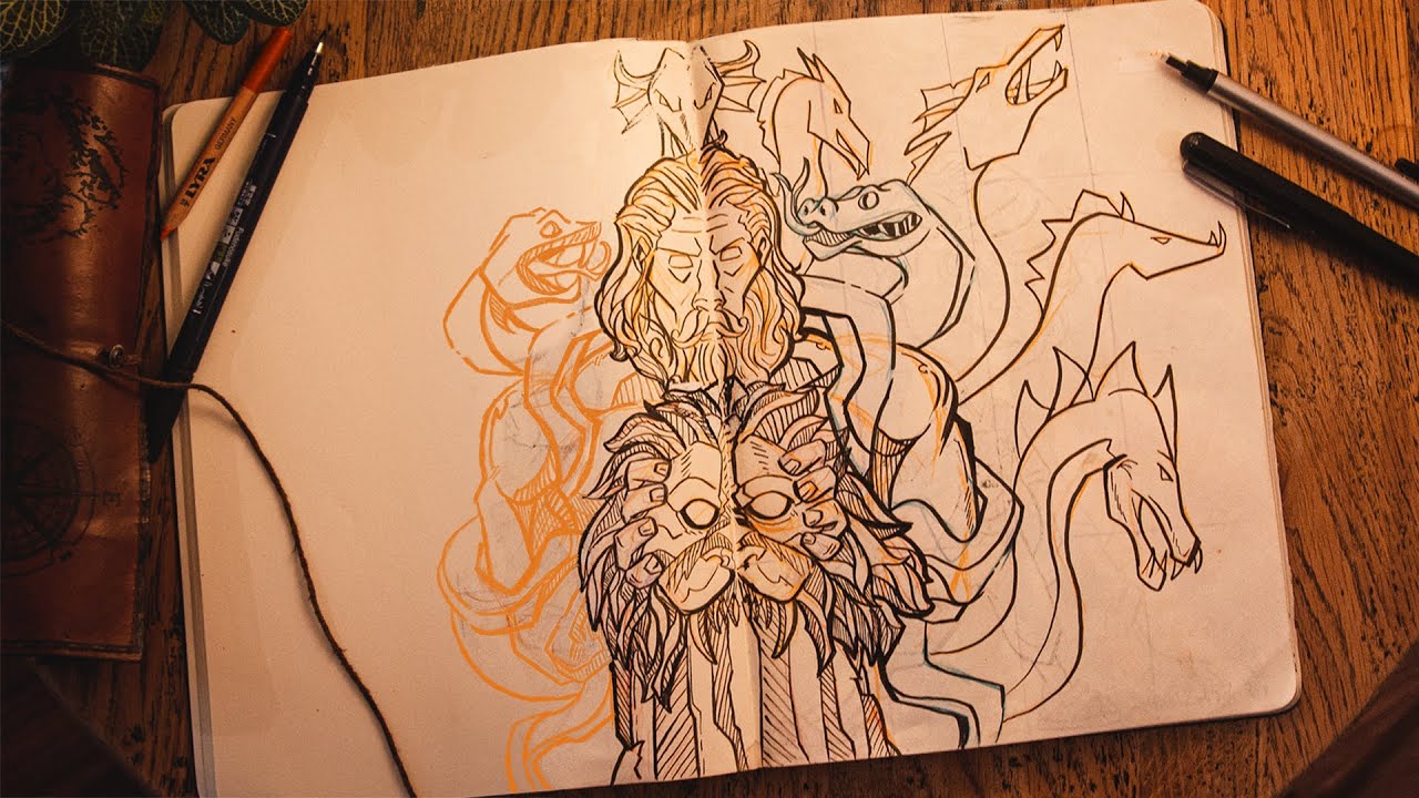 5 Quick Ideas To Start Your Sketchbook